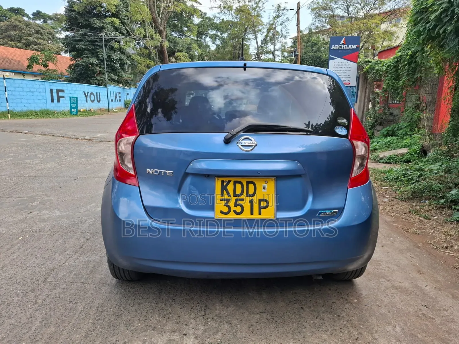 Nissan Note 2014 Blue