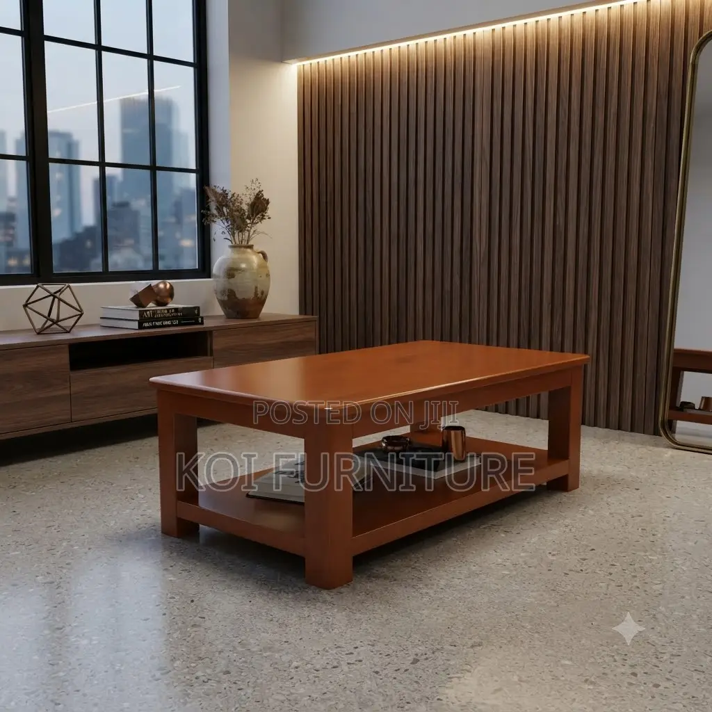 Coffee Table; Mahogany Home Office Livingroom Reception Coffee Table