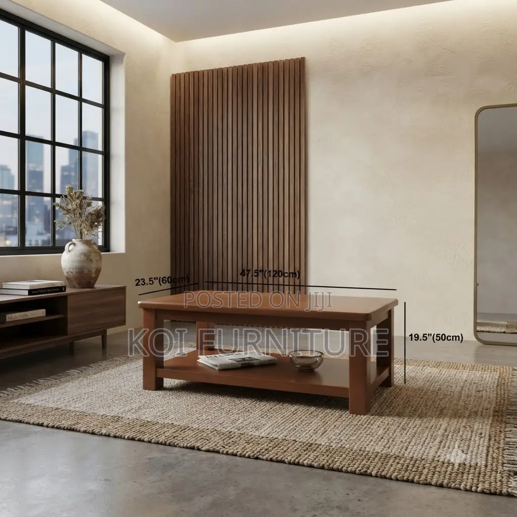 Coffee Table; Mahogany Home Office Livingroom Reception Coffee Table