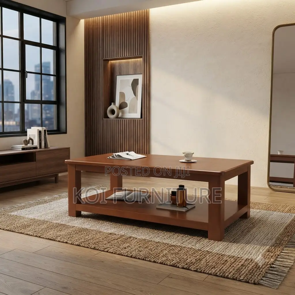 Coffee Table; Mahogany Home Office Livingroom Reception Coffee Table