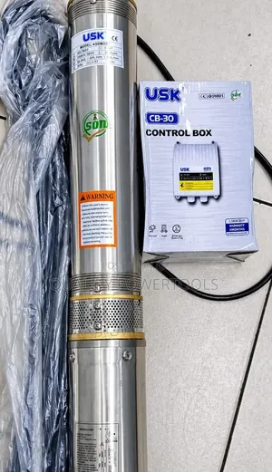 1hp Deep Well Submersible Water Pump-Heavy-Duty