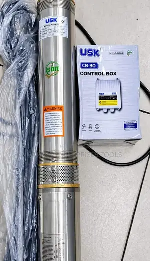 1hp Deep Well Submersible Water Pump-Heavy-Duty