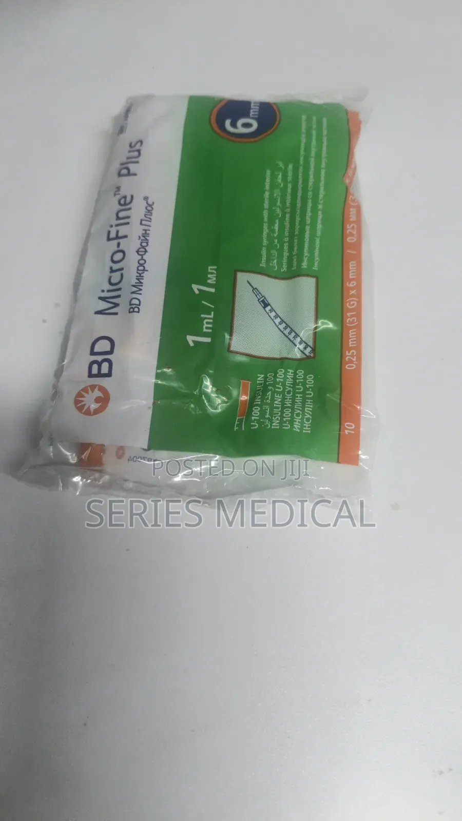 Bd Insulin Needles(1 Ml)