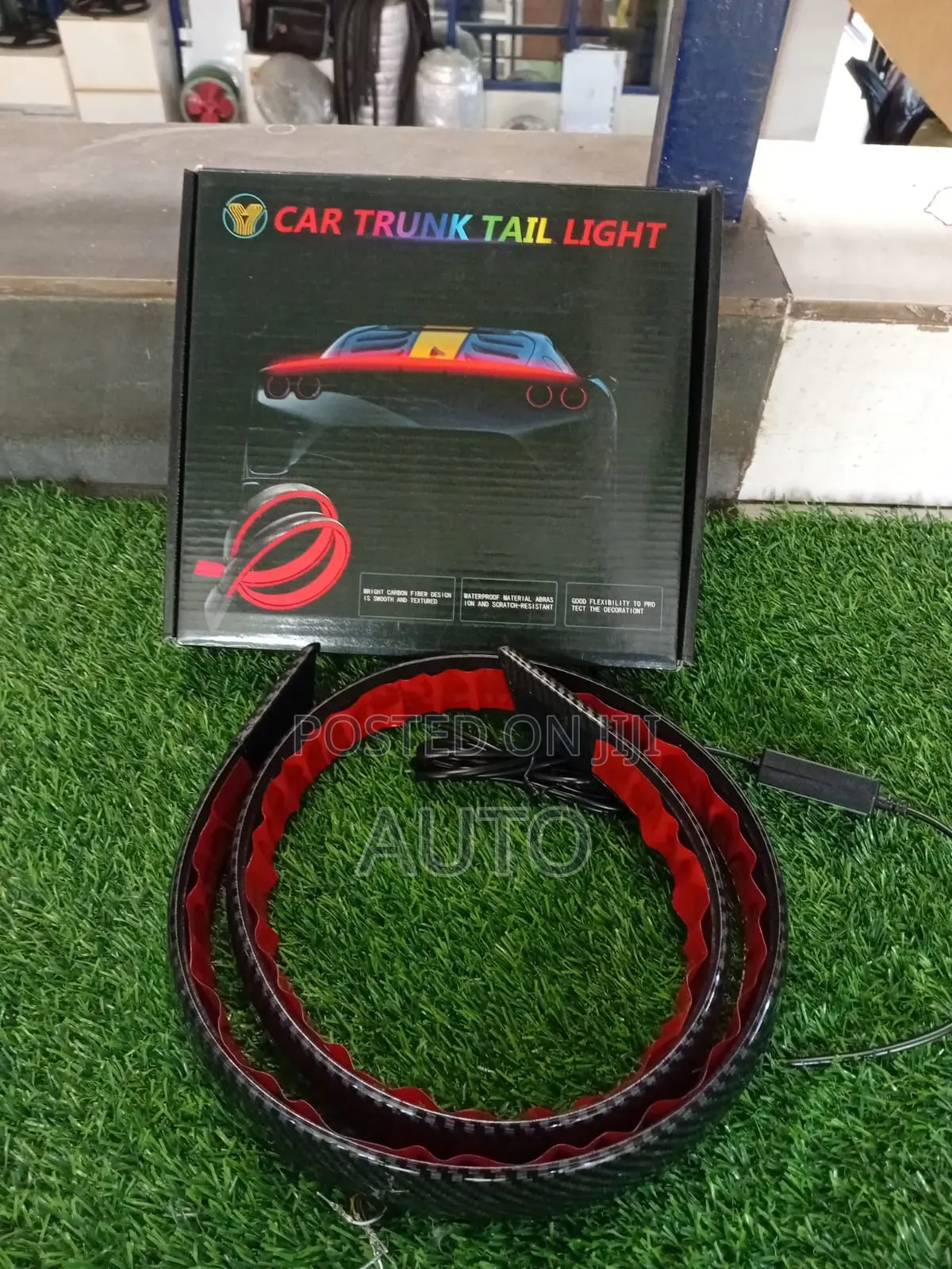 Universal Led Tail Light Trunk Spoiler | Sport Rear Boot Wing