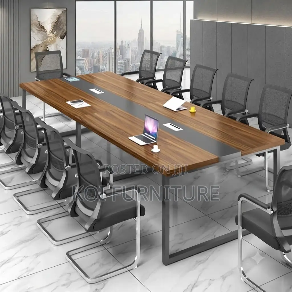 Boardroom Table; 2.4 Meters Wooden Boardrroom Meetings Table