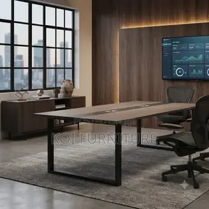 Boardroom Table; 2.4 Meters Wooden Boardrroom Meetings Table