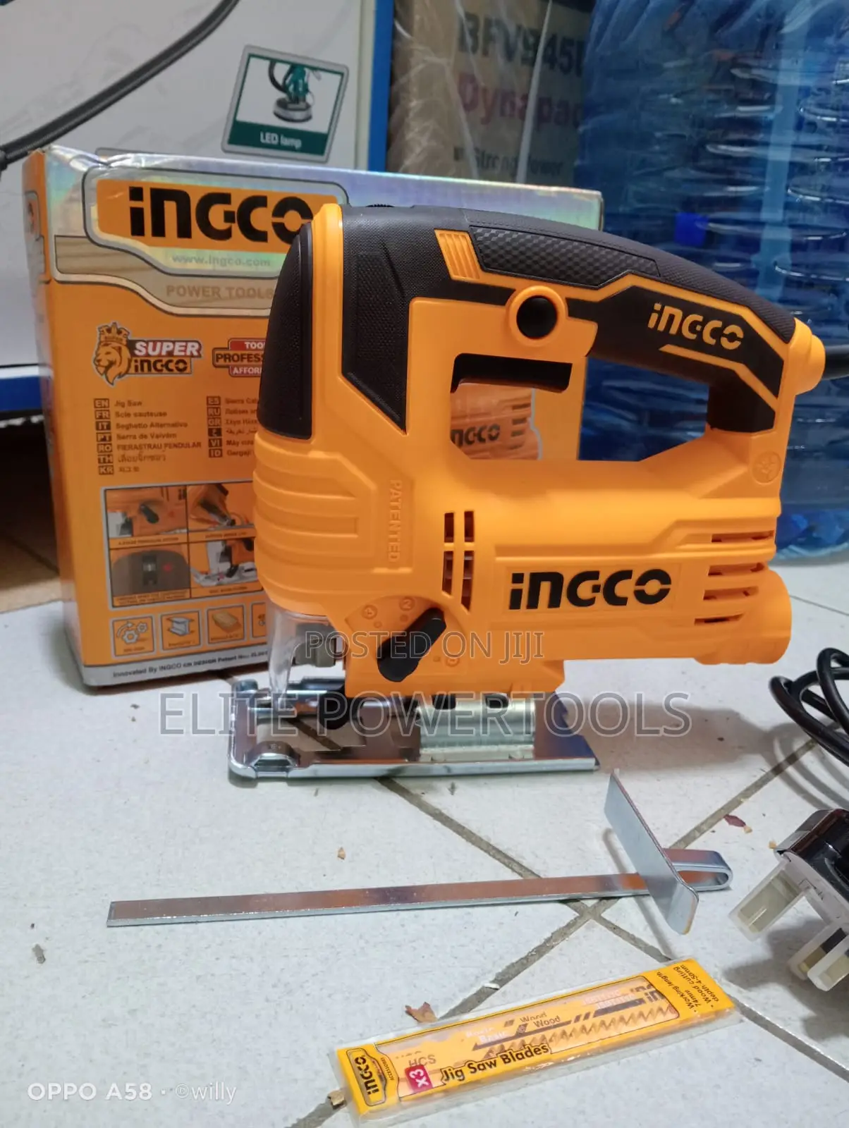 Ingco 570w Corded Jig Saw for Wood Metal
