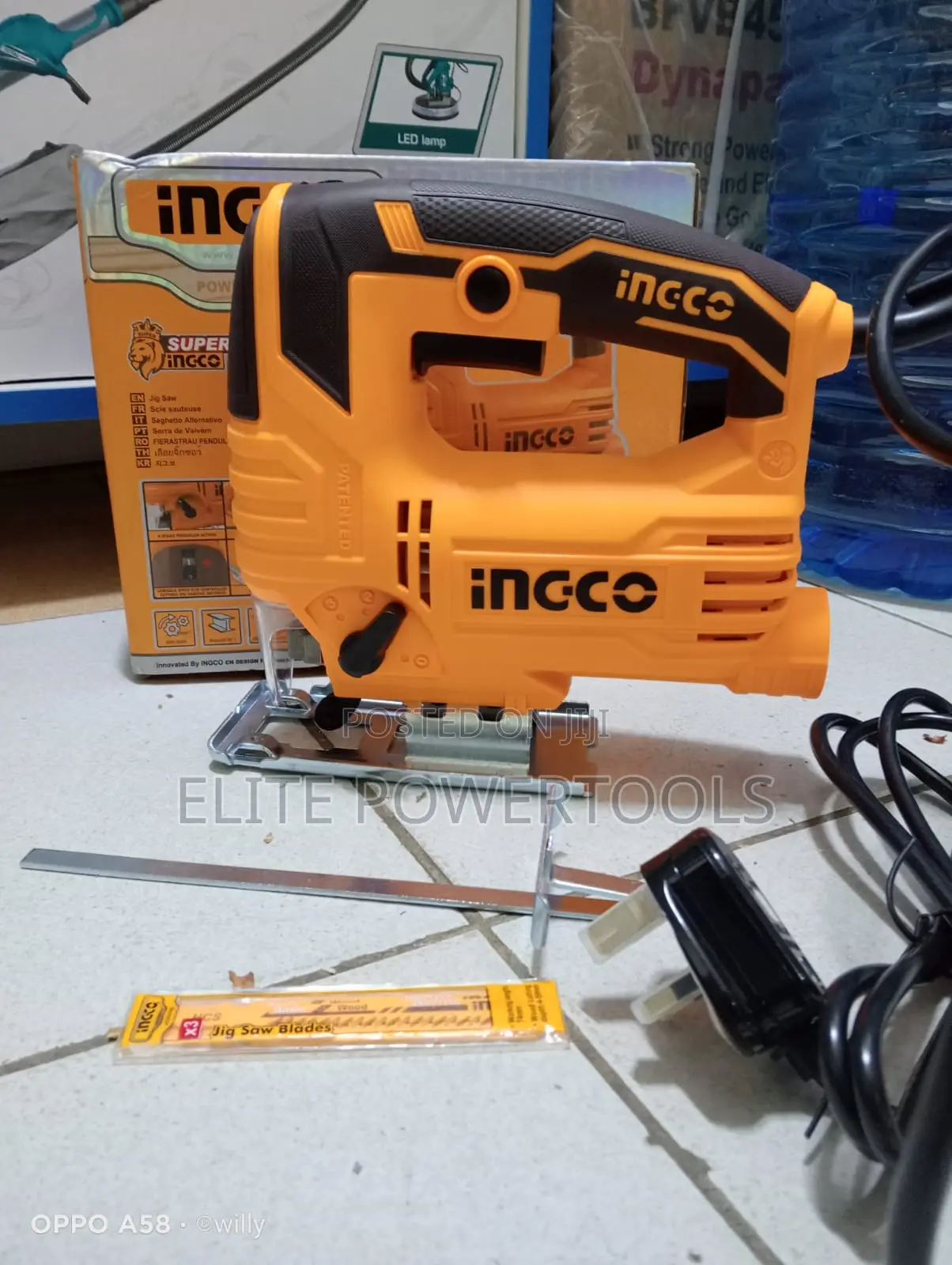 Ingco 570w Corded Jig Saw for Wood Metal