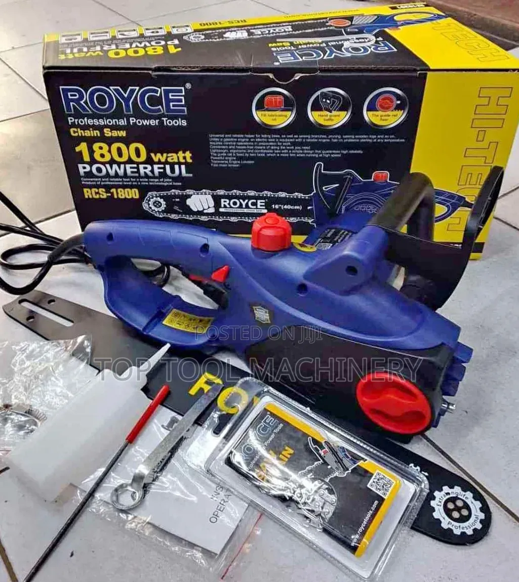 Powerful Royce 16" Electric Chainsaw 1800w