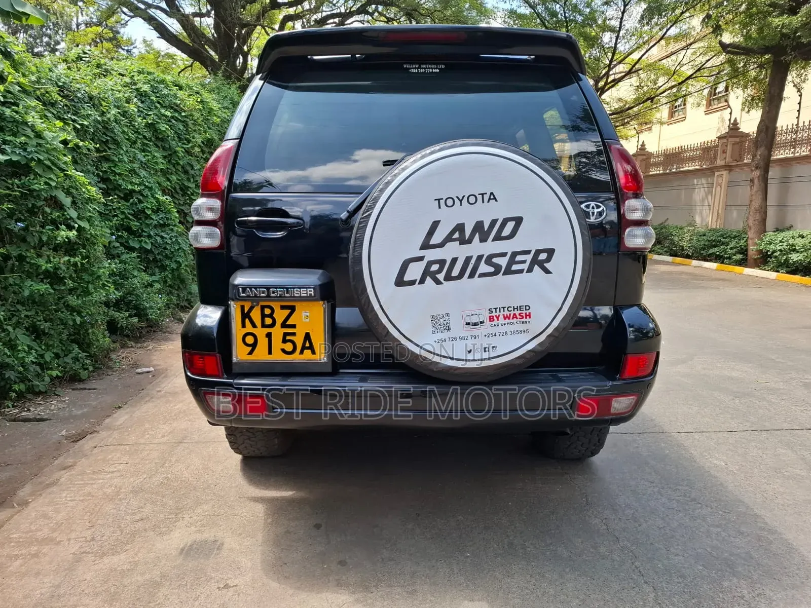 Toyota Land Cruiser Prado 3.0 D-4D 5dr 2007 Black