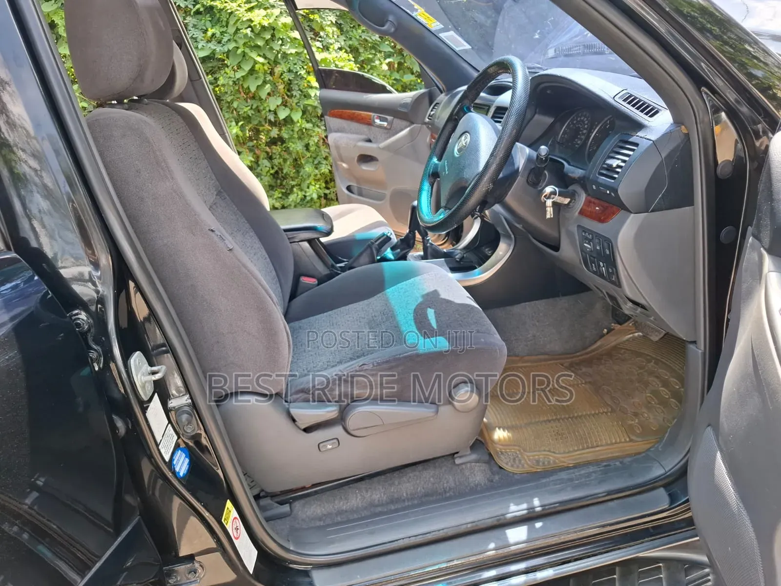 Toyota Land Cruiser Prado 3.0 D-4D 5dr 2007 Black