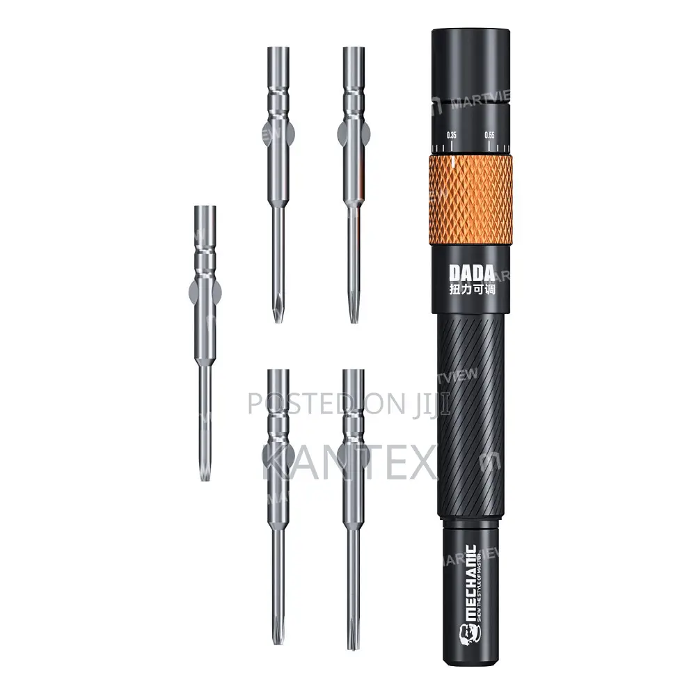 Mechanic Adjustable Torque Dada 5 in 1 Screwdriver