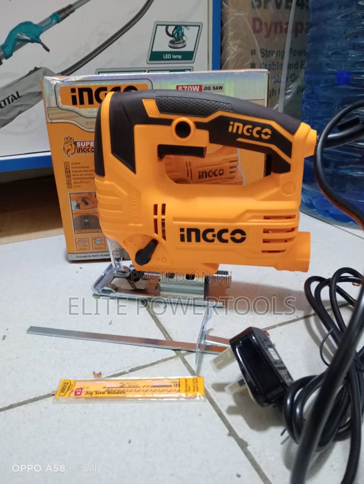 Ingco 570w Heavy Duty Electric Jig Saw