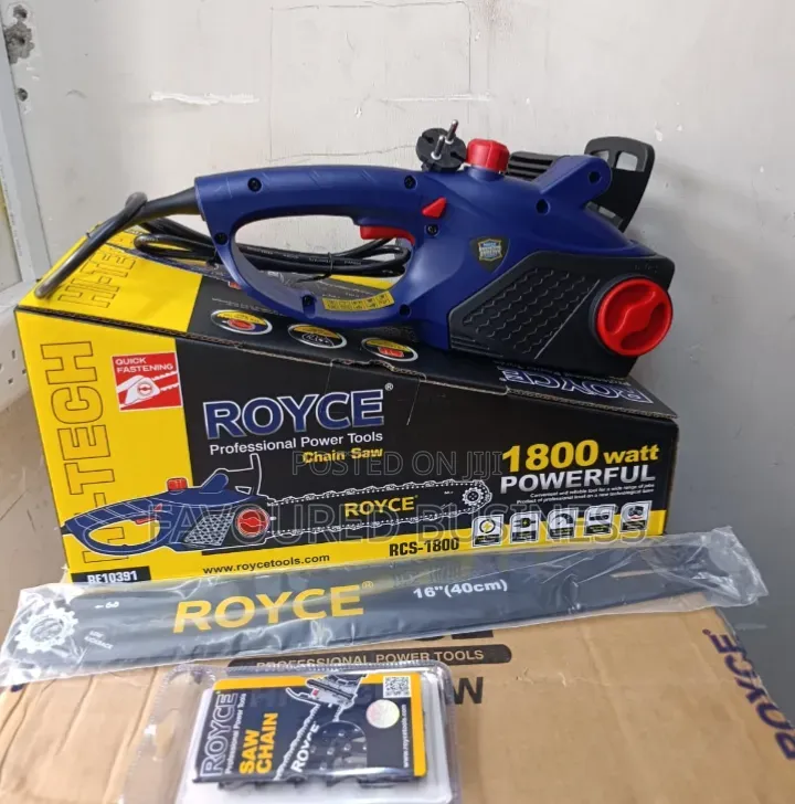 Long Lasting Royce Chainsaw Machine 1800w/ Electric Chainsaw 16inch