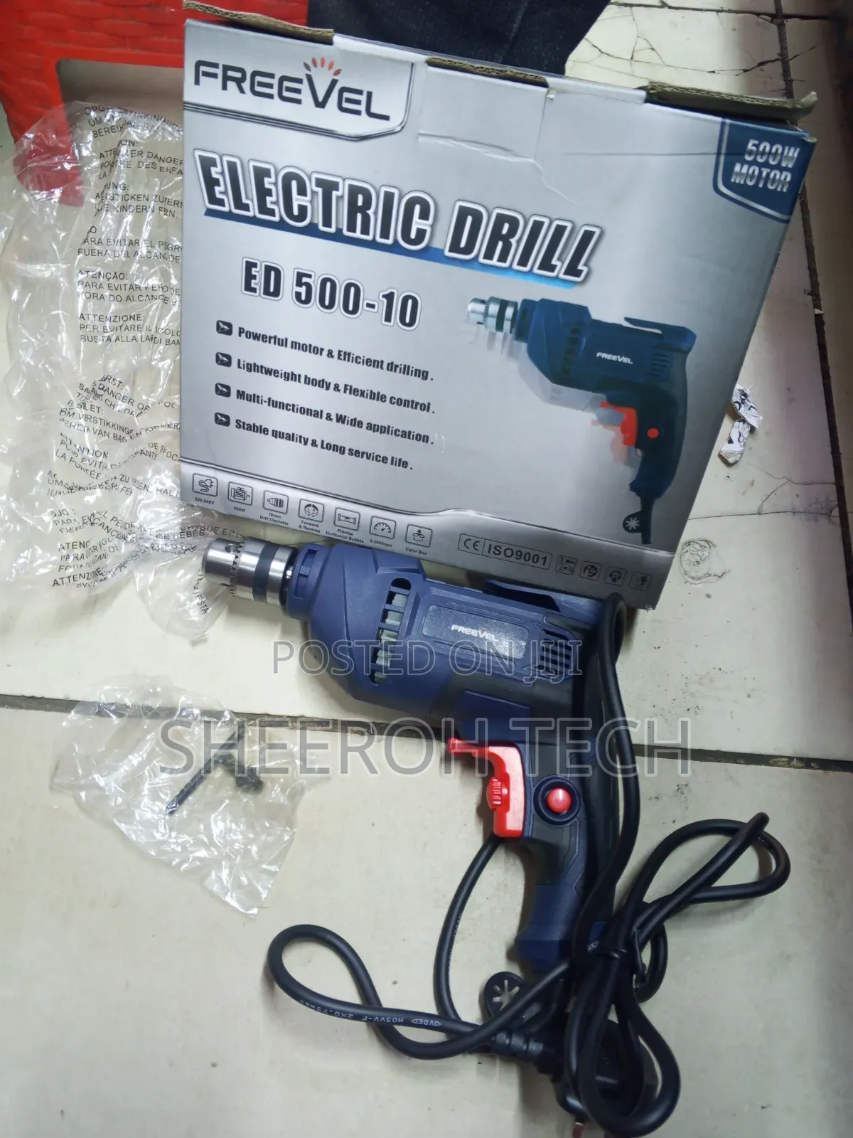 Freevel Electric Drill 500watts