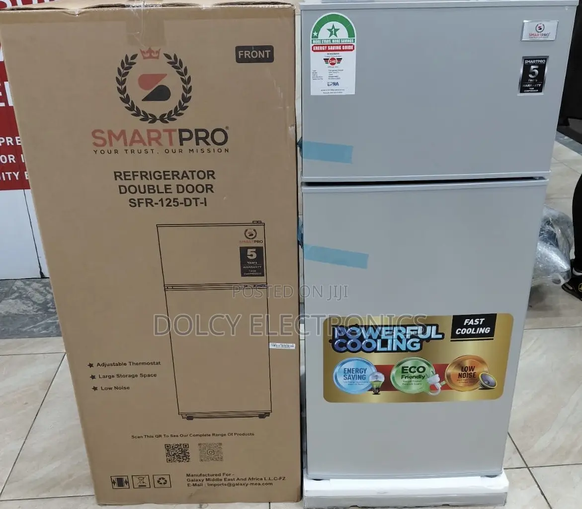 Smart Pro Double Door Refrigerator 85litres SFR-125-Dt-