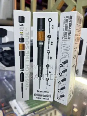 Mechanic Adjustable Torque Dada 5 in 1 Screwdriver