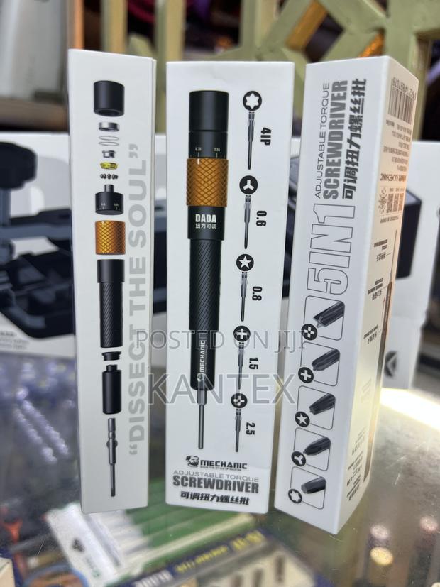 Mechanic Adjustable Torque Dada 5 in 1 Screwdriver - main view