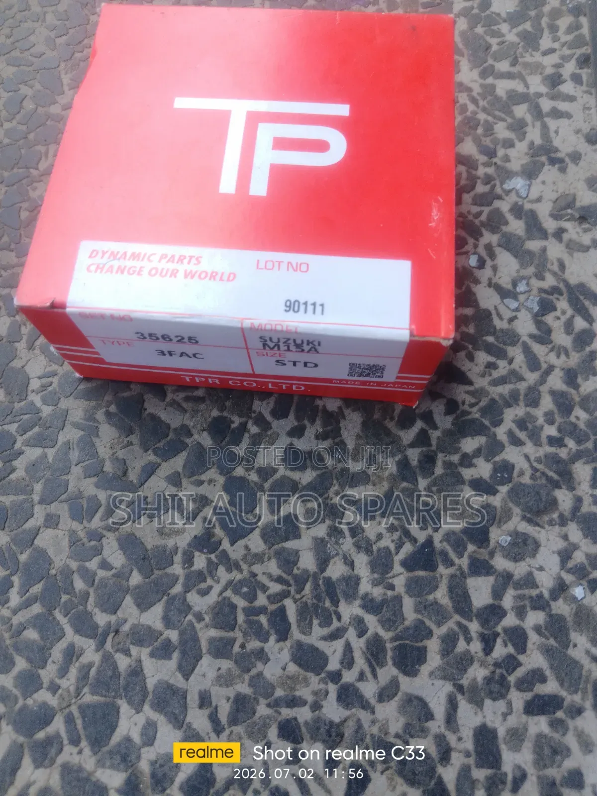 Piston Rings Suzuki Swift 2007(78mm)