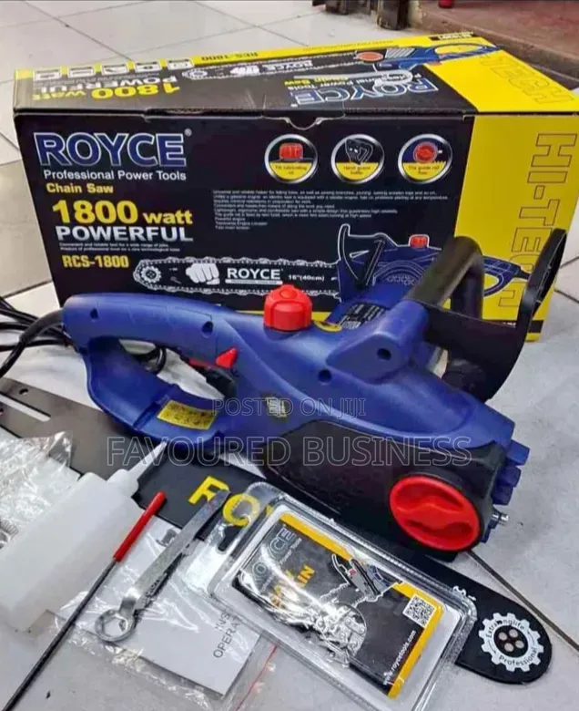 Best Quality 16" Royce Chainsaw Machine 1800w Now Available