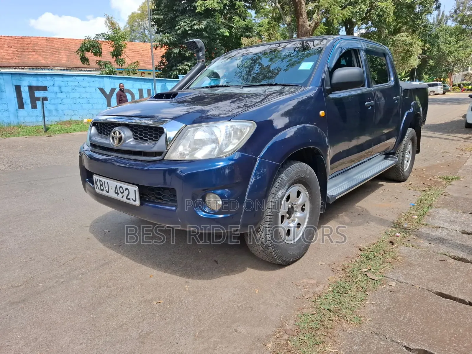 Toyota Hilux 3.0 D-4D Double Cab 4x4 Raider 2006 Blue
