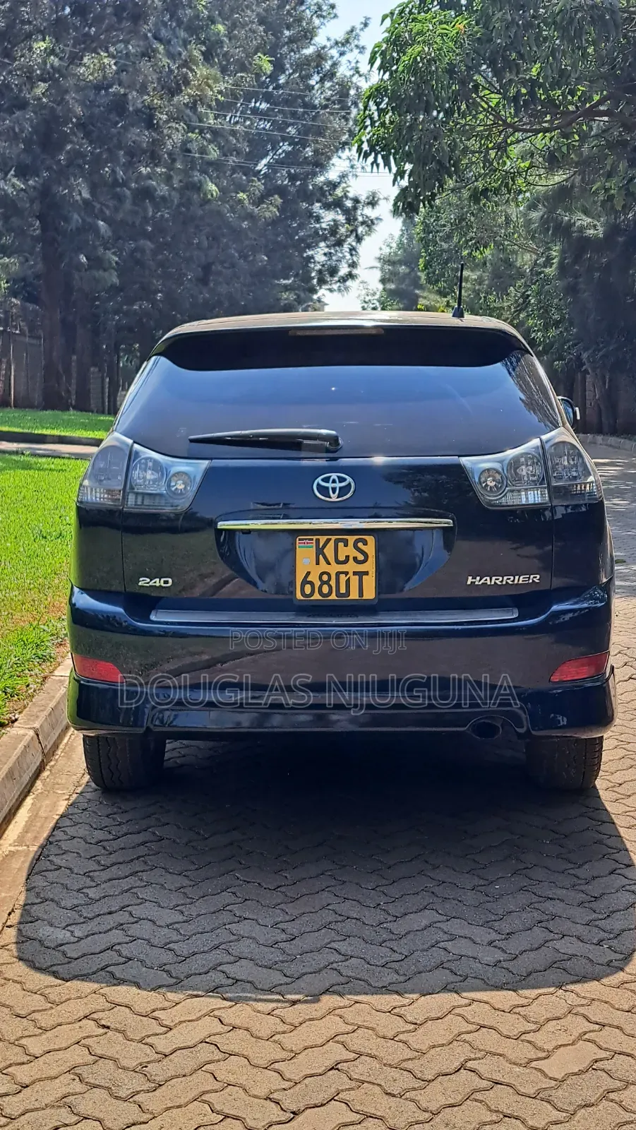 Toyota Harrier 2011 Black
