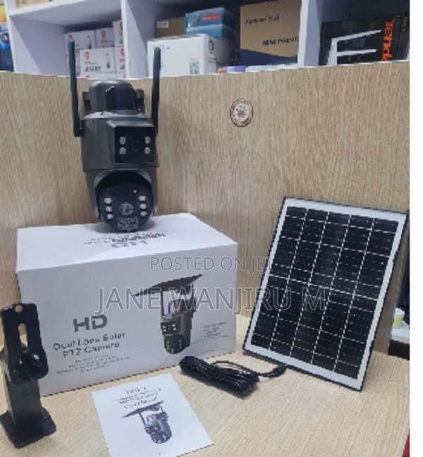 4mp Solar Powered Ubox Wifi Outdoor Camera Dual Lens
