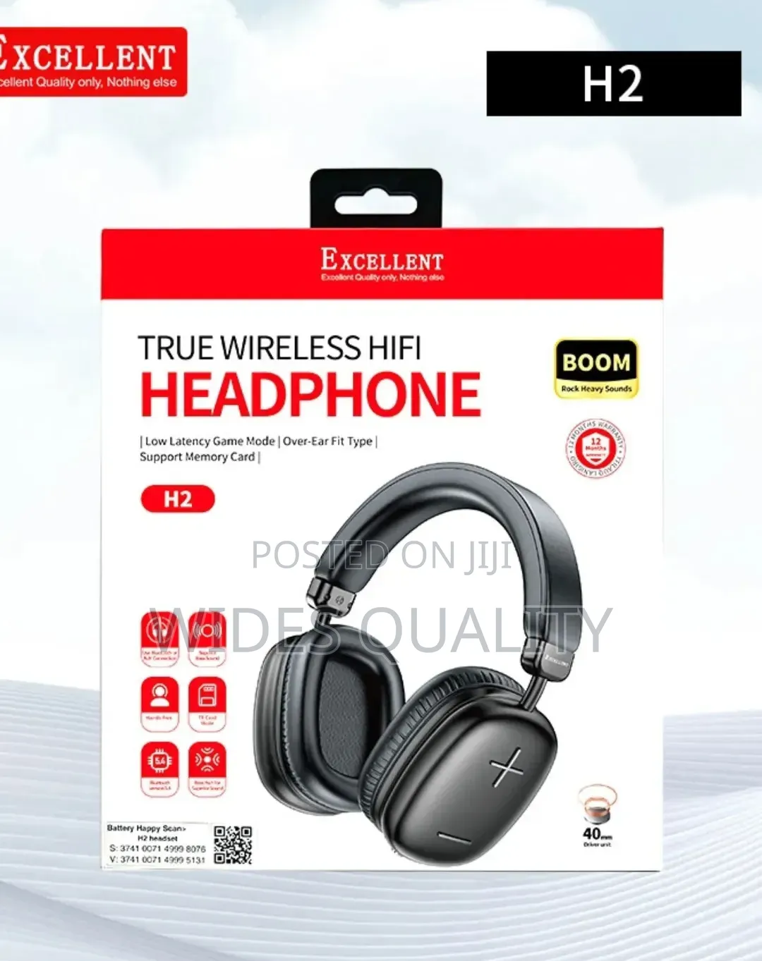 Excellent H2 True Wireless Hifi Headphone