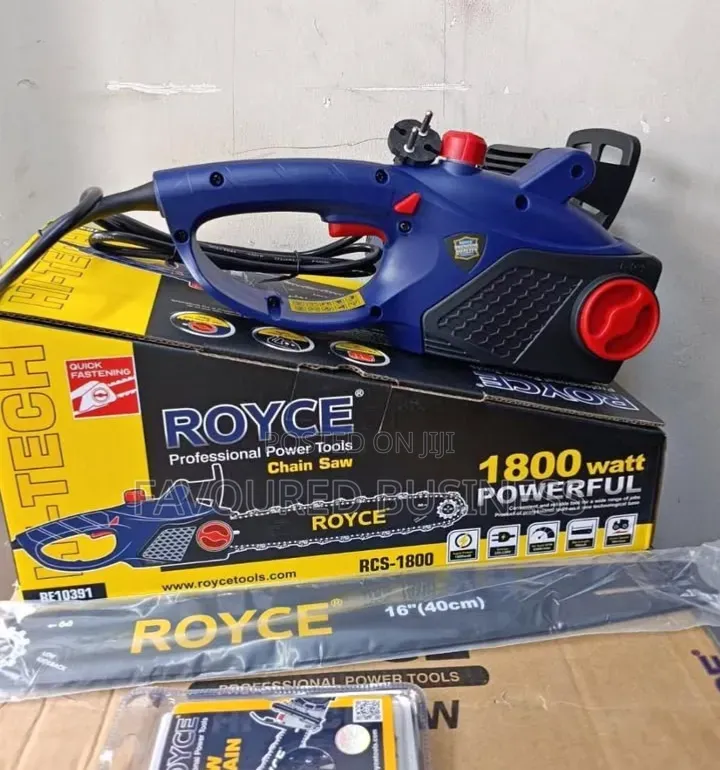 Royce Powerful Chainsaw Machine /Electric 1800w Chainsaw 16 Inch