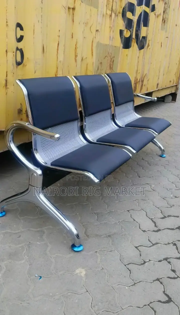 3 Way Padded Waiting Bench