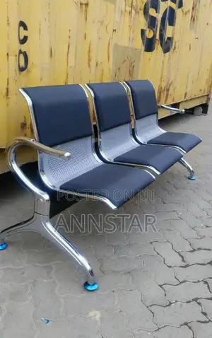 3 Way Padded Waiting Bench