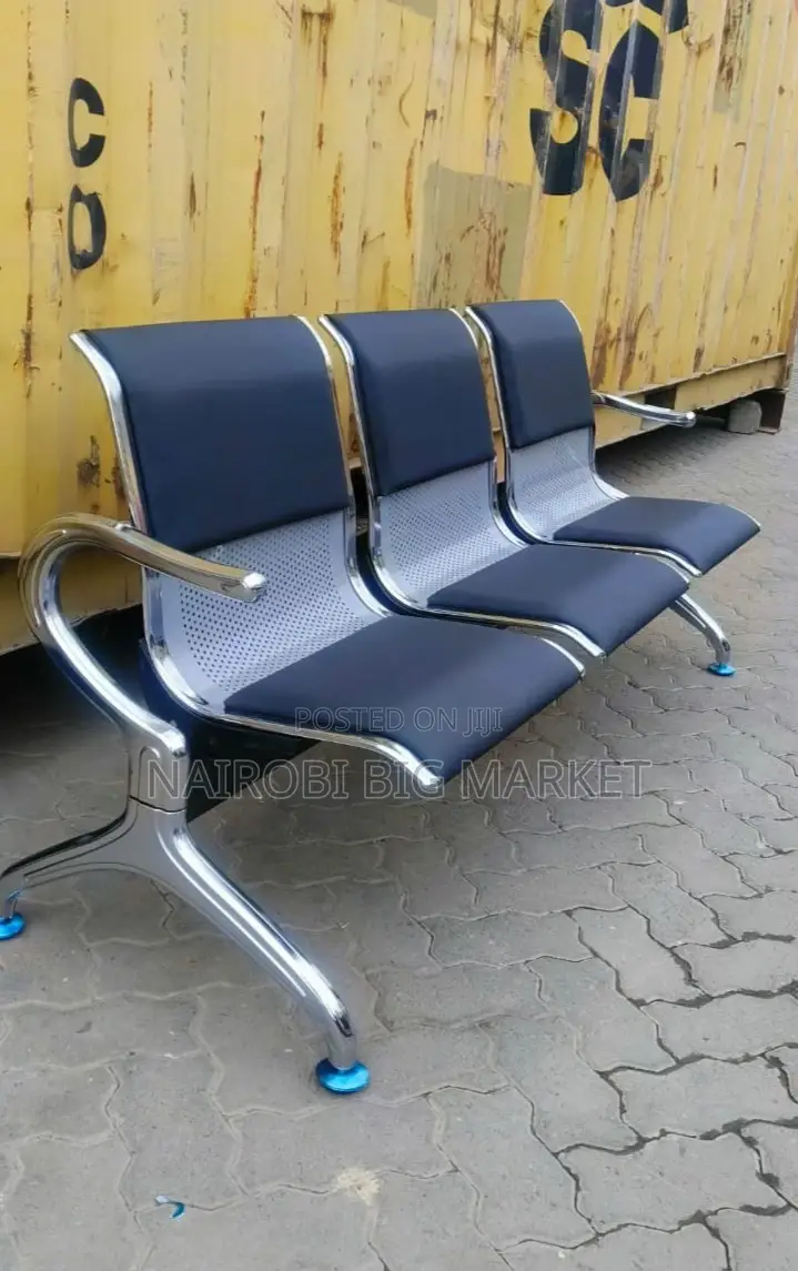 3 Way Padded Waiting Bench