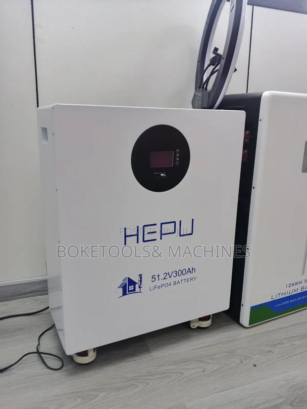 Hepu 15kwh 51.2v Lithium Battery With BMS