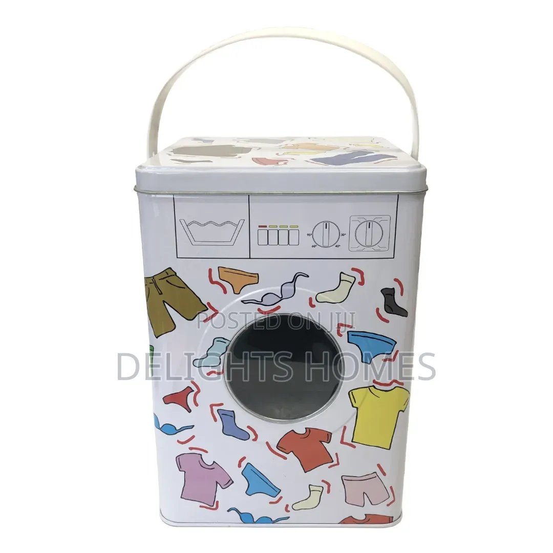 Washing Machine Shaped Laundry Container_tr