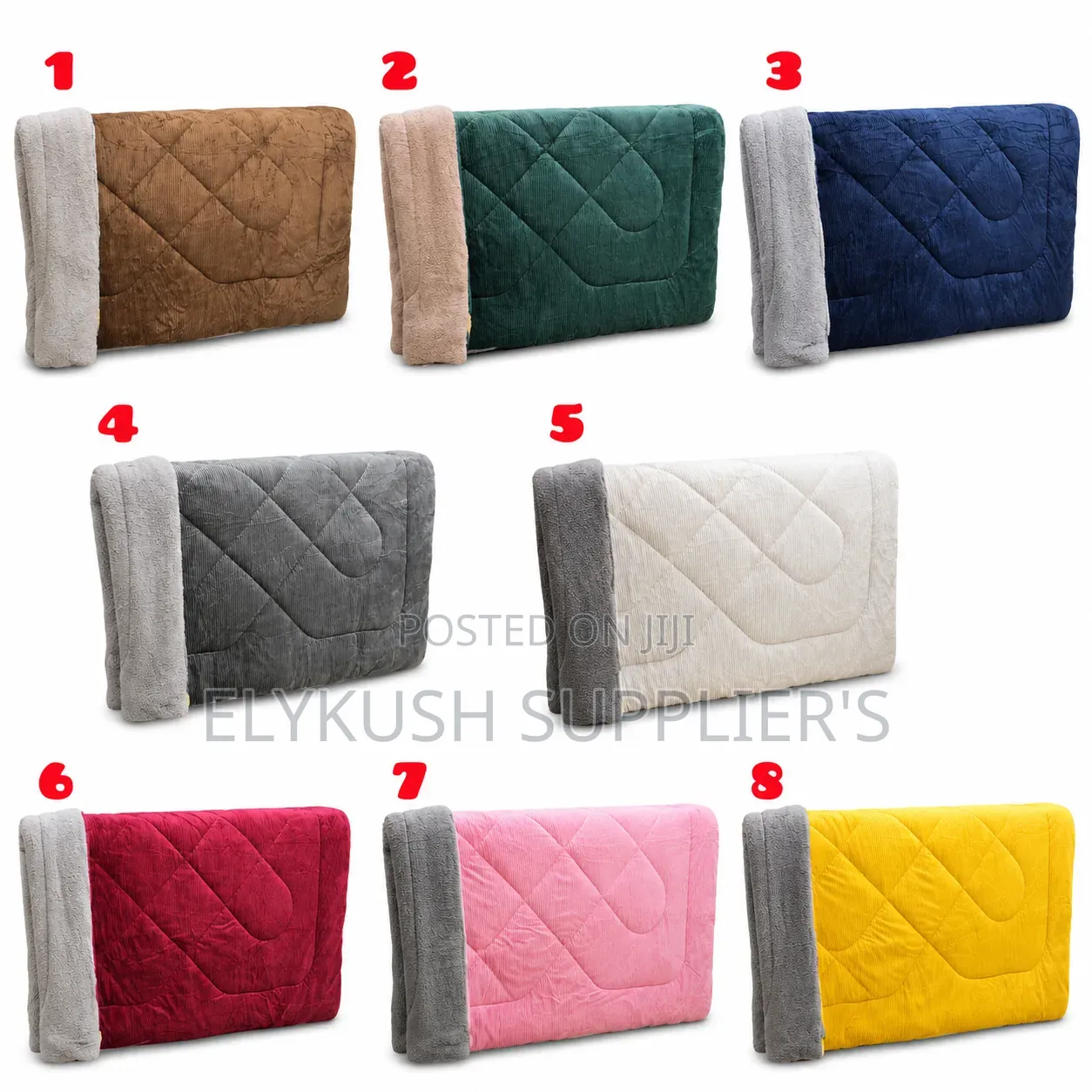 Luxury Double-Sided Single Velvet Duvet