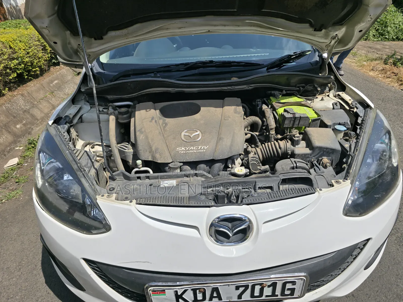 Mazda Demio 2013 White