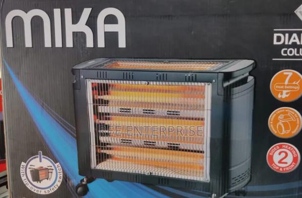 2000 Watts Mika Quartz Heater, 2000w - Grey