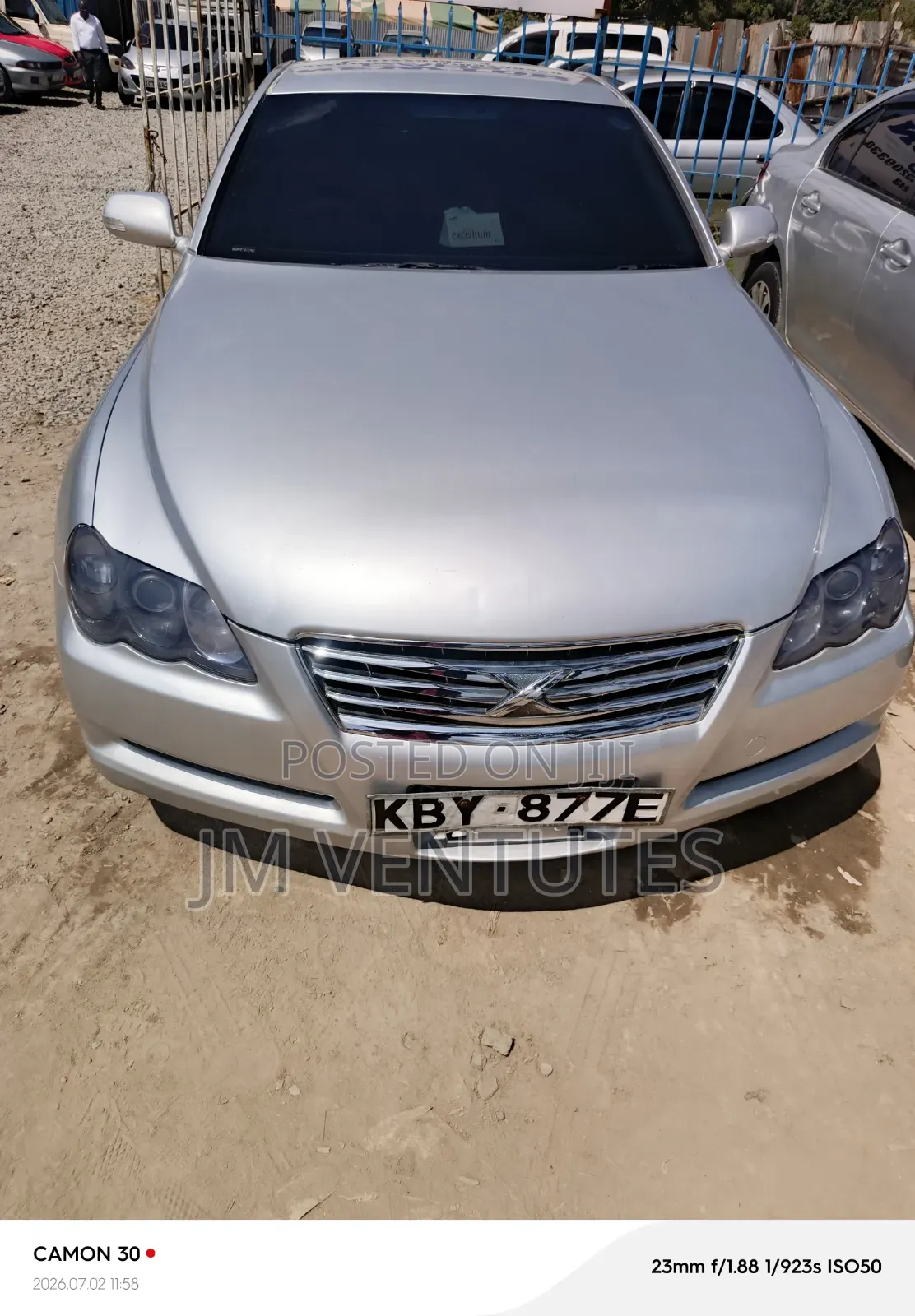 Toyota Mark X 2007 Silver