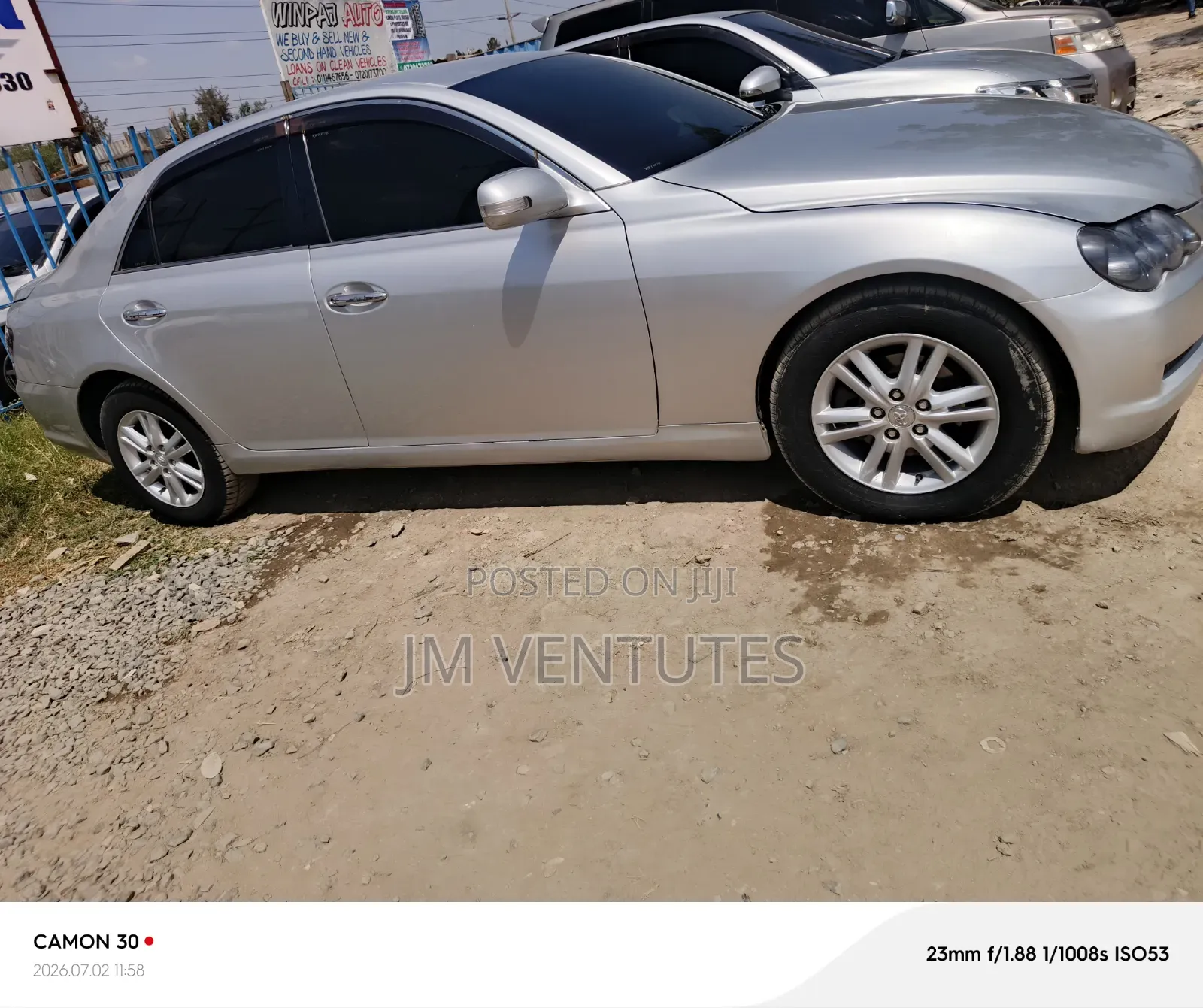 Toyota Mark X 2007 Silver