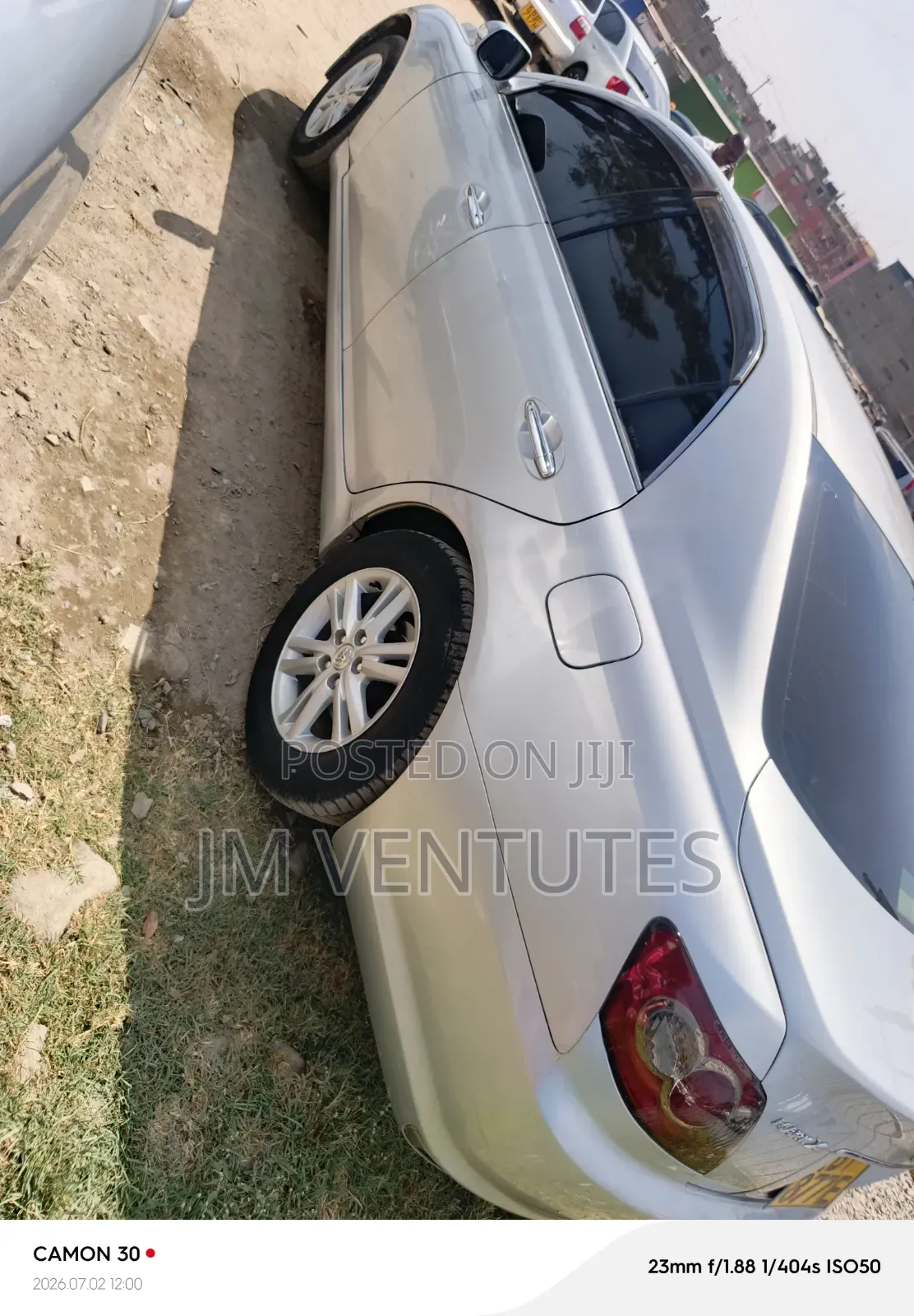 Toyota Mark X 2007 Silver