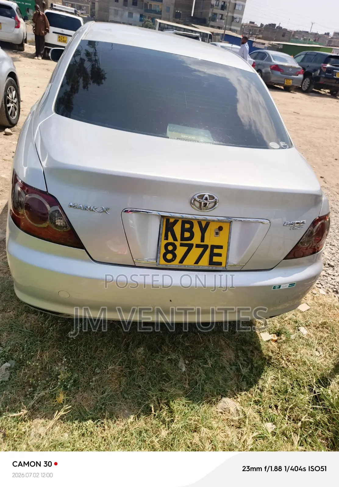 Toyota Mark X 2007 Silver