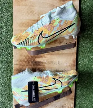 Barely Green" / "Total Orange" Nike Air Zoom Mercurial Superfly
