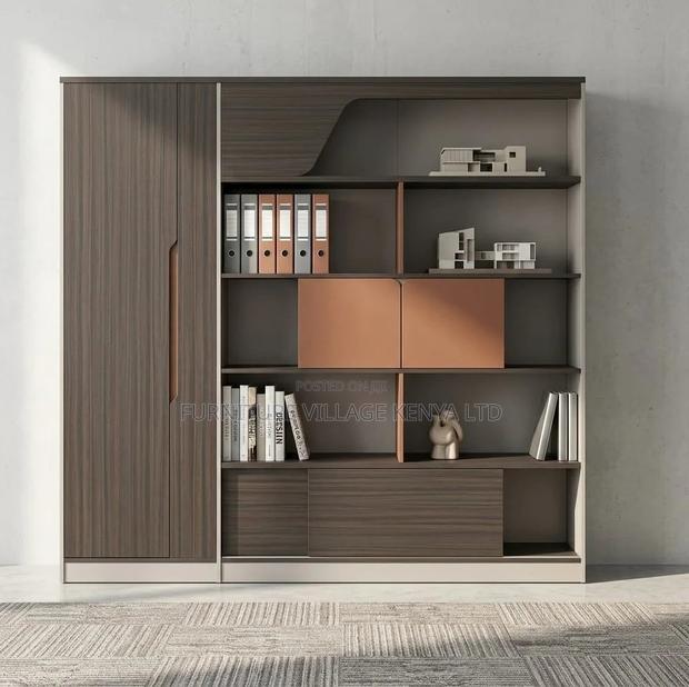 Imported Modern Wall Office Cabinet