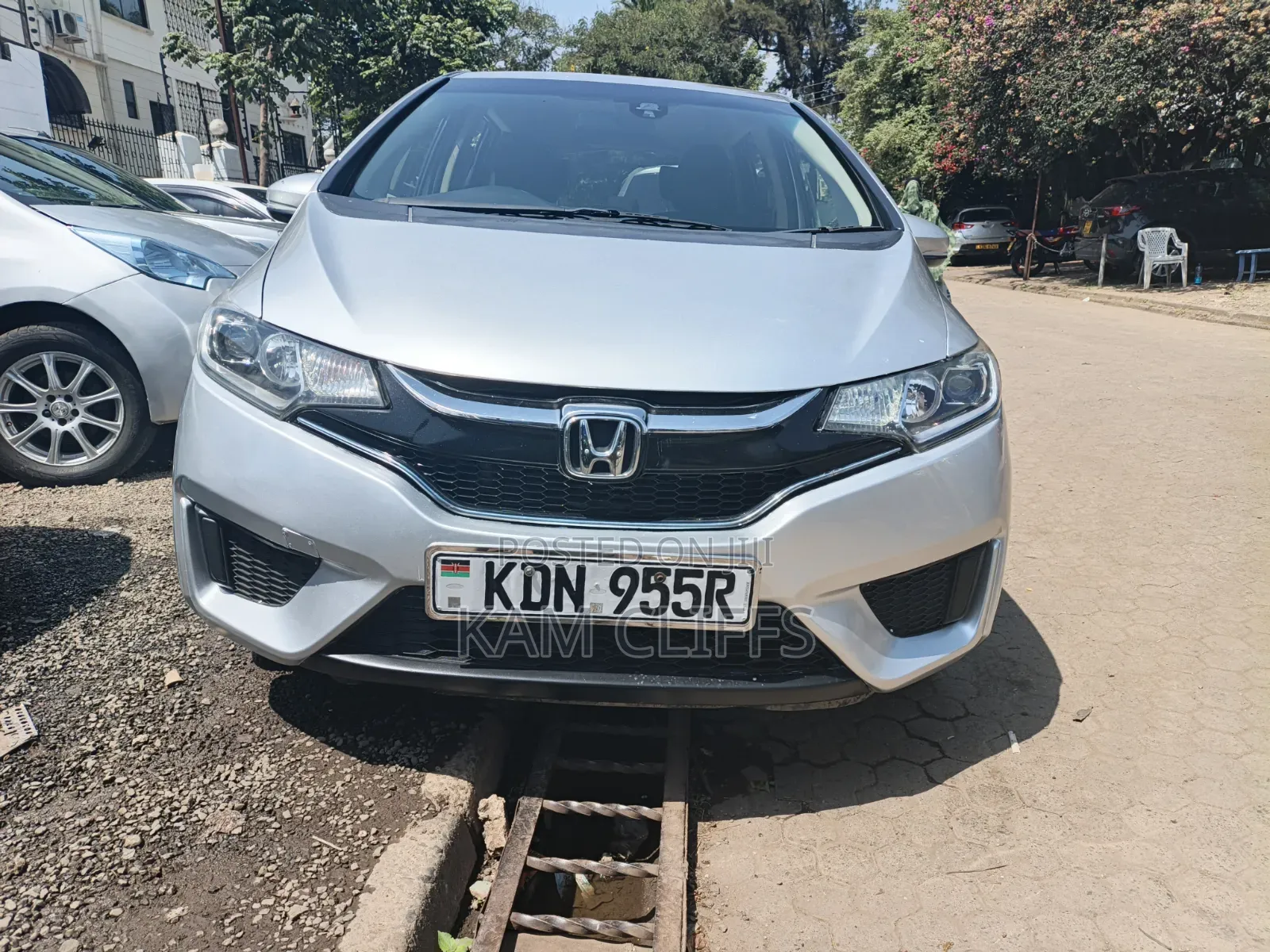 Honda Fit 2017 Silver