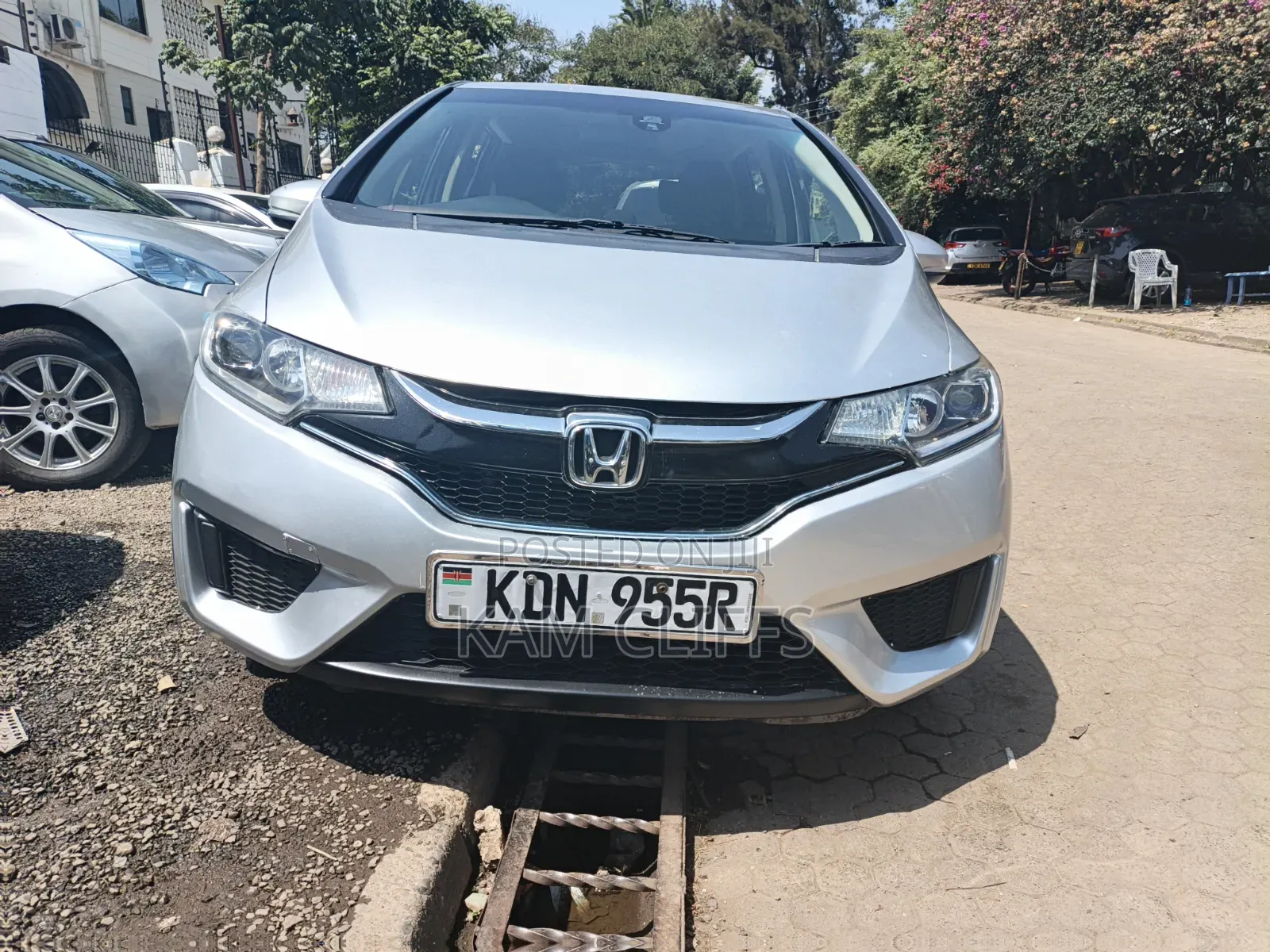 Honda Fit 2017 Silver