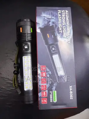 Led Flashlight Strong Light Cree Usb Rechargeable Tactical Torch