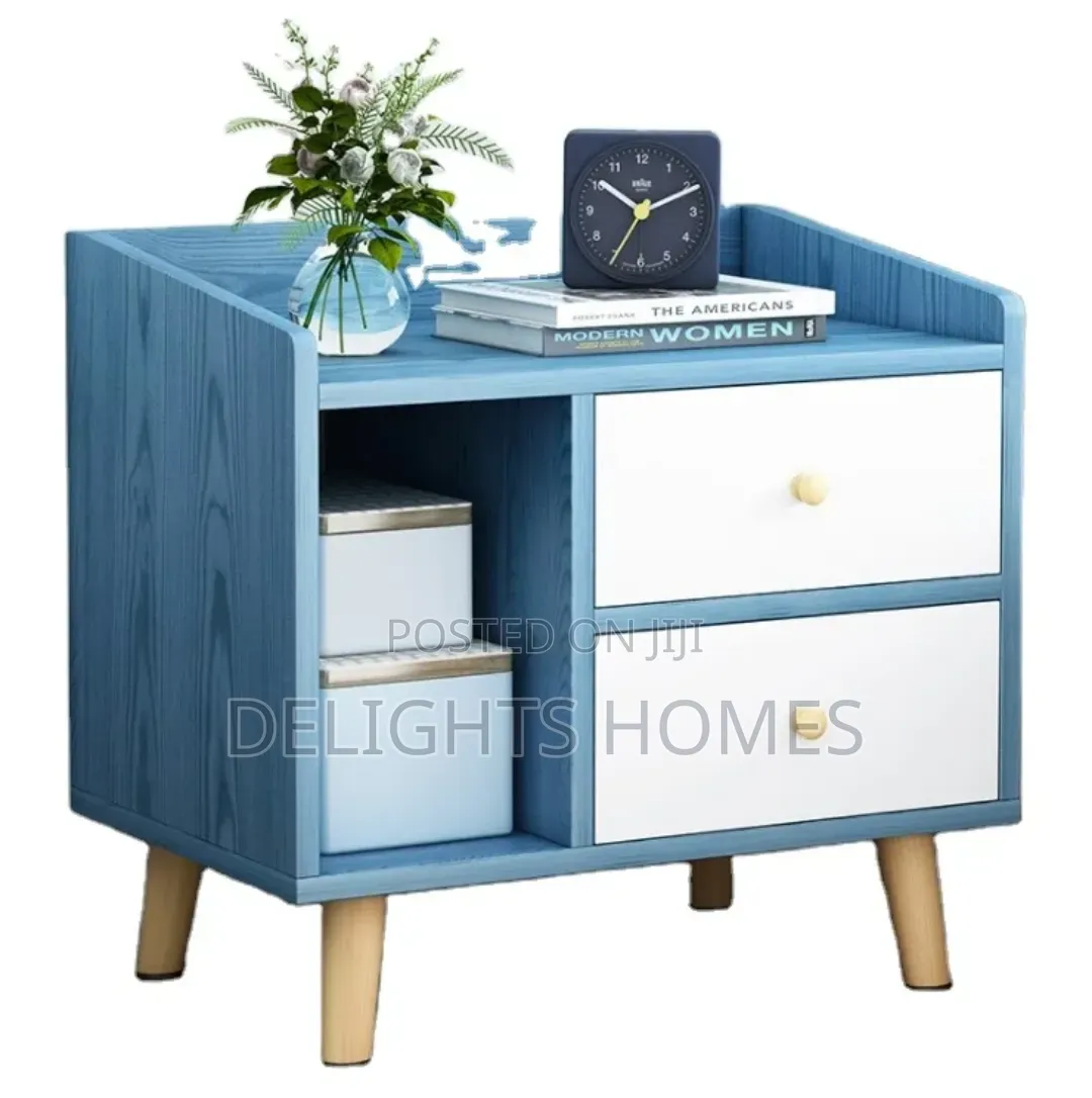 Multifunctional Wooden With 3 Drawers_tr