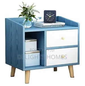 Multifunctional Wooden With 3 Drawers_tr