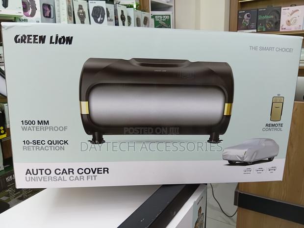 Green Lion Universal Auto Car Cover With Remote Control. - thumbnail 3