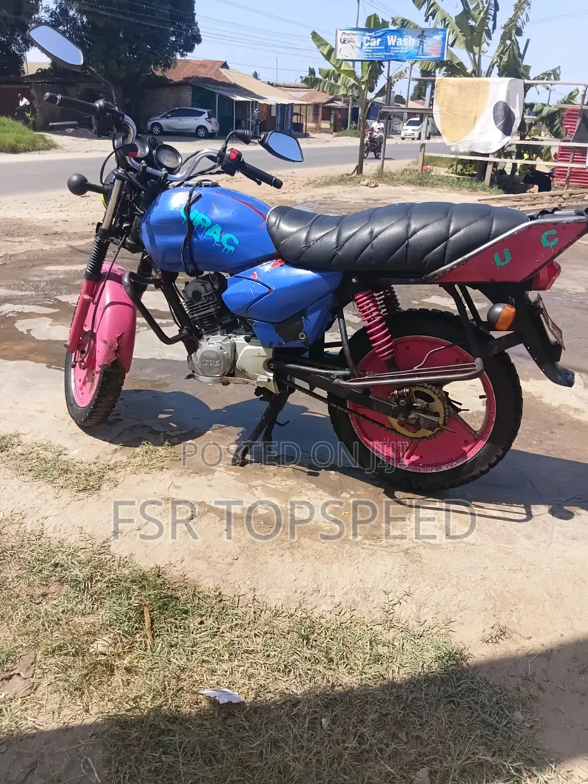 TVS HLX Plus ES 2023 Blue